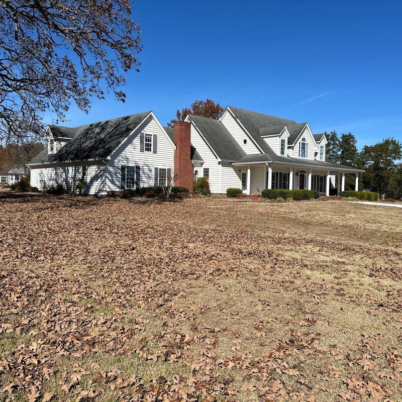 Asphalt shingle roof with hail damage in Lascassas