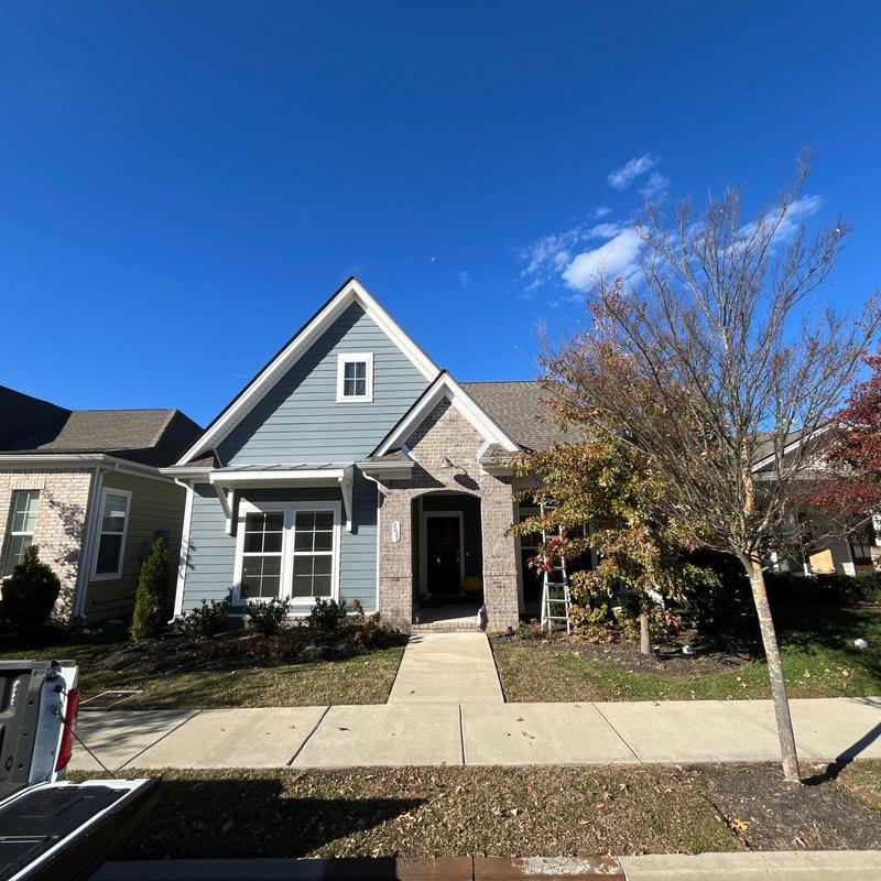 Asphalt shingle roof hail damage inspection in Nolensville