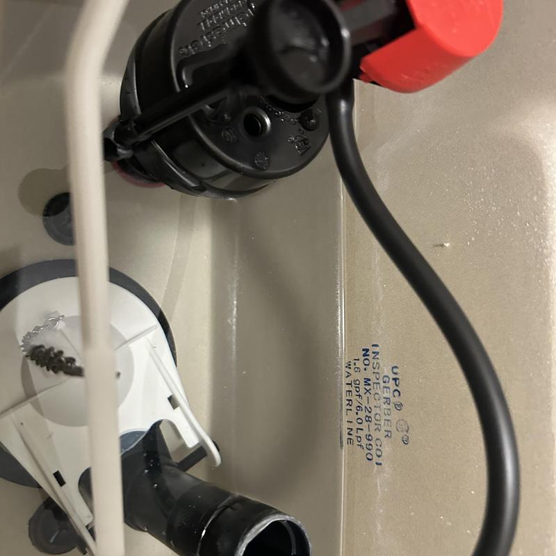 RO system valve cycling inside water tank
