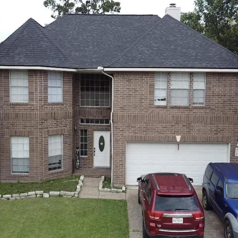Owens Corning Onyx Black shingle roof replacement