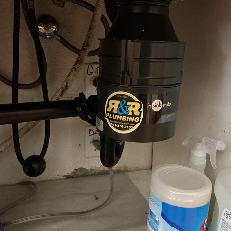 12 hp garbage disposal installation under sink
