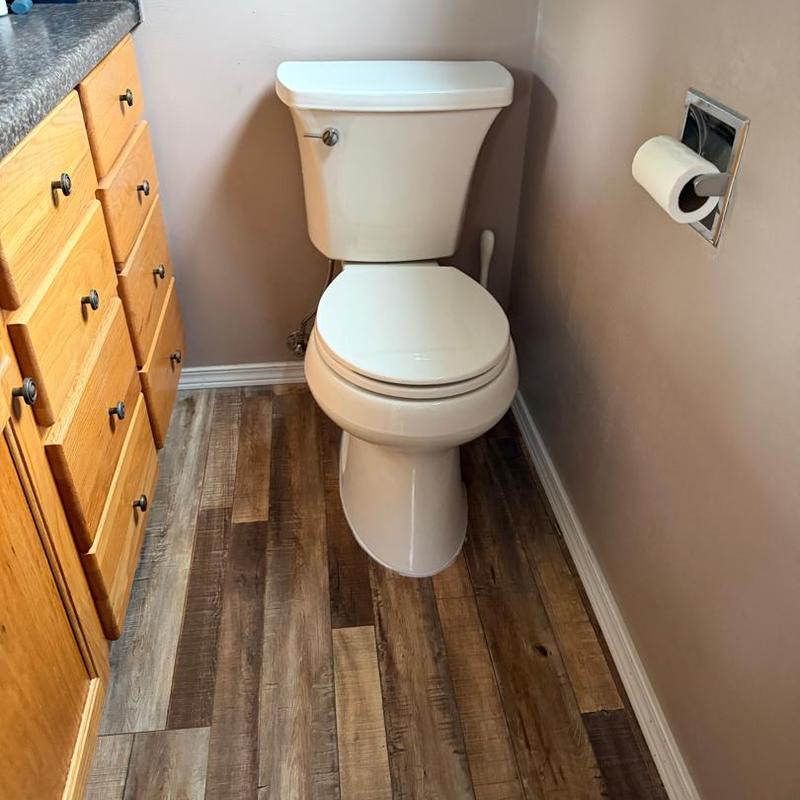 White Highline Arc Round Toilet with Soft Close Seat