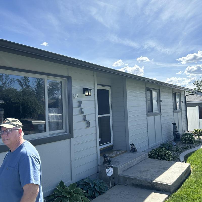 Exterior lighting and whole home surge protector installation