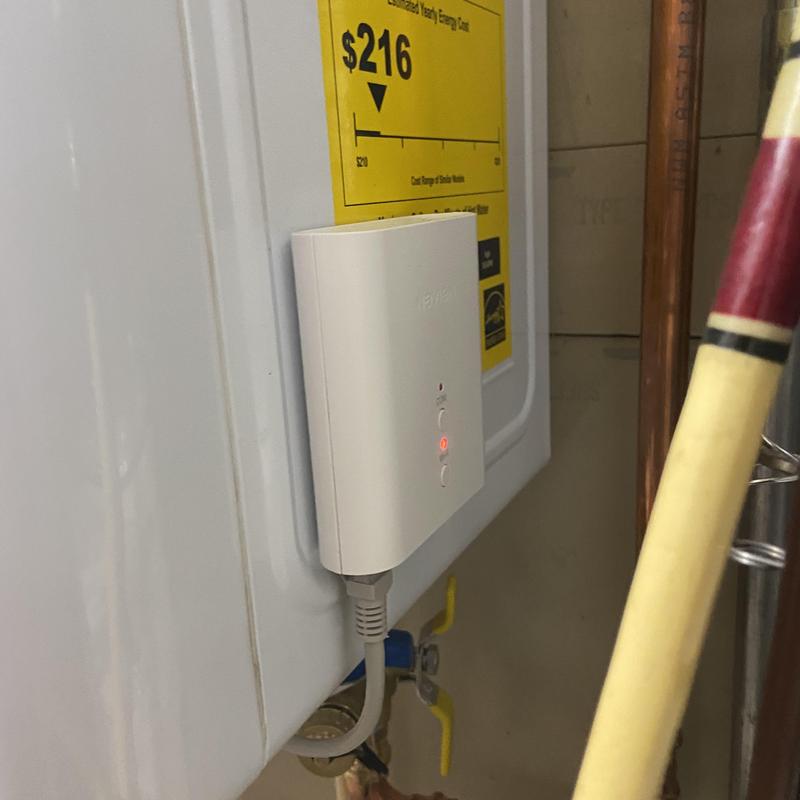 Tankless water heater Wi-Fi module activation