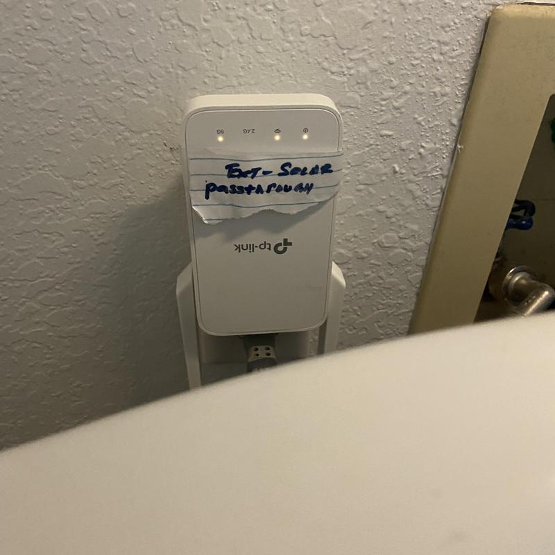 Tankless water heater Wi-Fi extender setup