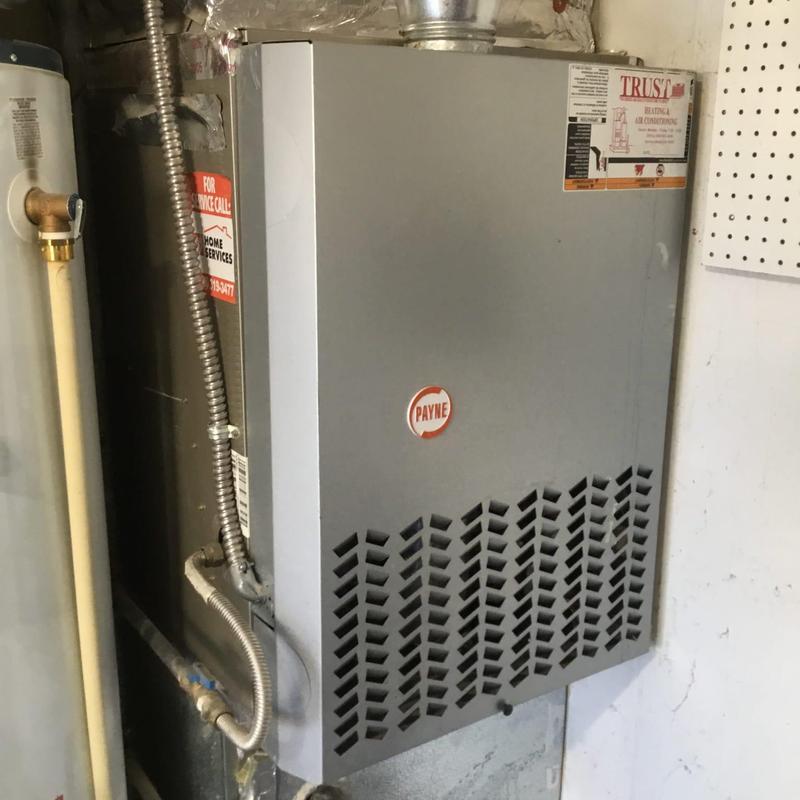 Inducer motor installation on Payne furnace unit Inducer motor installation on Payne furnace unit