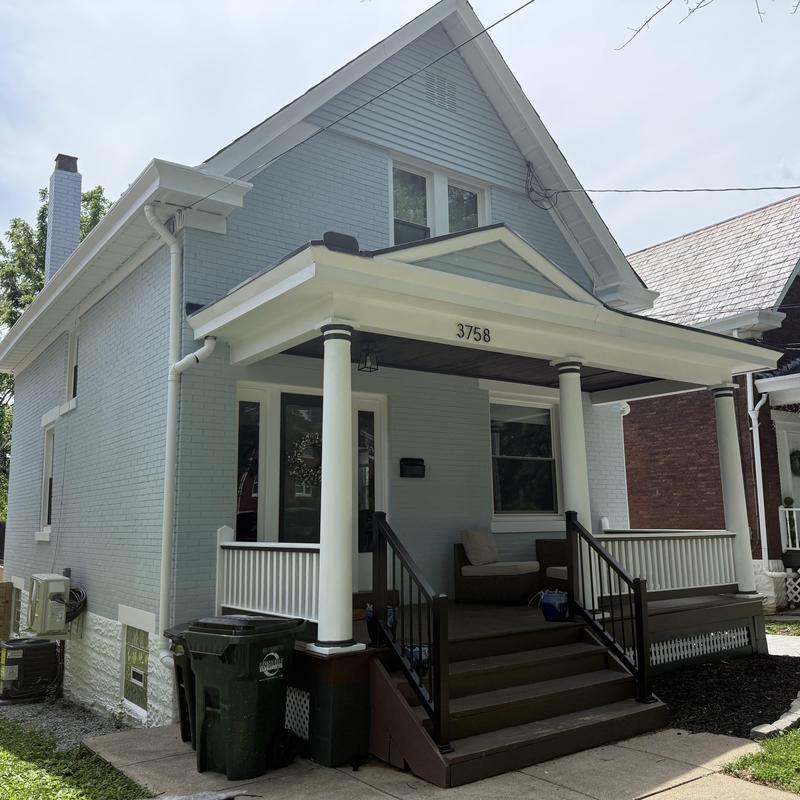 Slate roof replacement with synthetic and asphalt shingles Slate roof replacement with synthetic and asphalt shingles