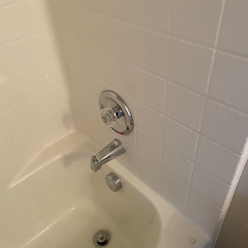 Price Pfister shower valve with tub spout and handle