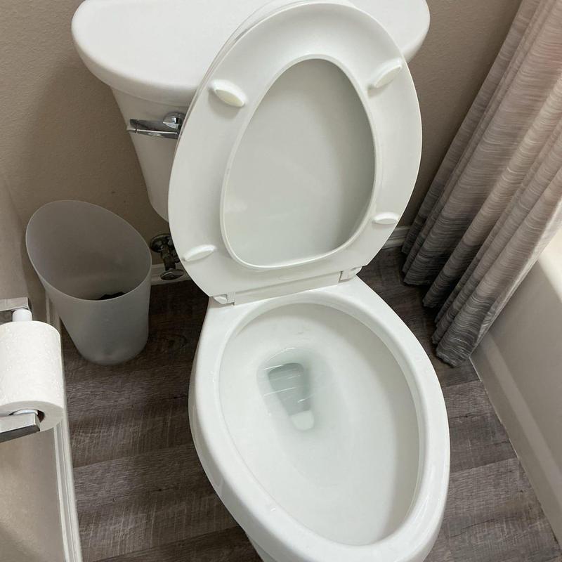 Toilet supply line and emergency shut-off valve installation