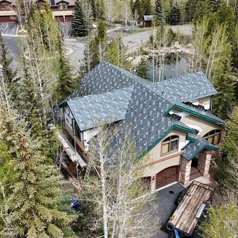 Grace ice and water roofing underlayment installation