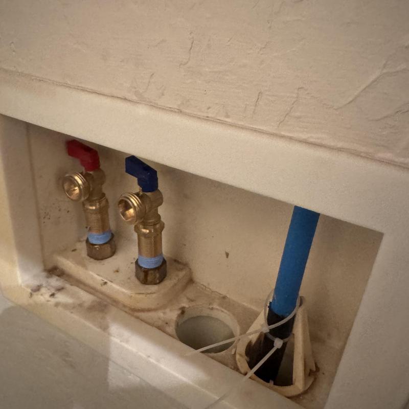 Laundry room shut off valve auxiliary box installation Laundry room shut off valve auxiliary box installation