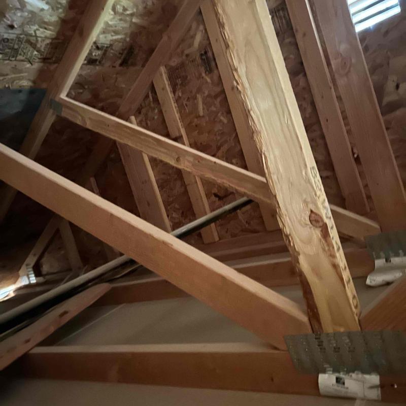 Garage fridge and freezer circuit wiring estimate in attic Garage fridge and freezer circuit wiring estimate in attic
