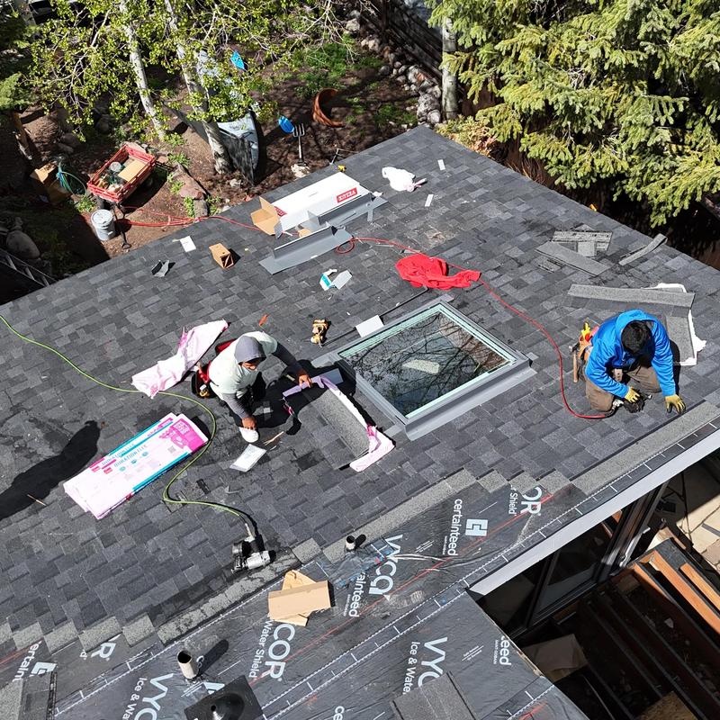 Owens Corning Duration Flex shingle installation on roof