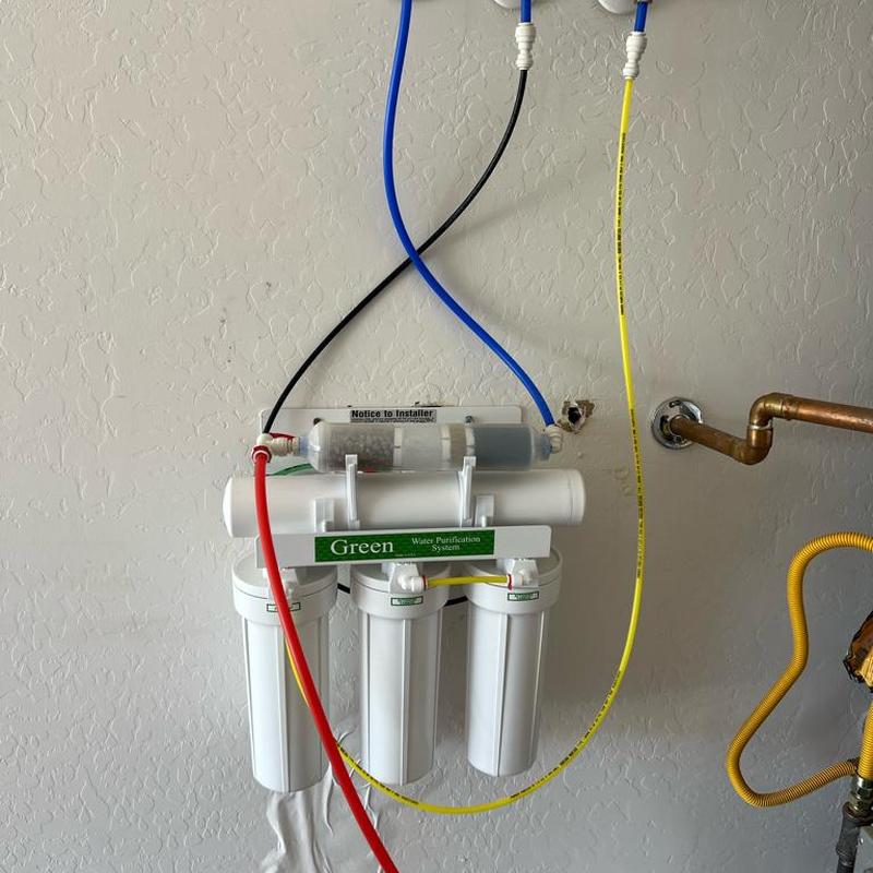 Reverse osmosis water purification system installation Reverse osmosis water purification system installation
