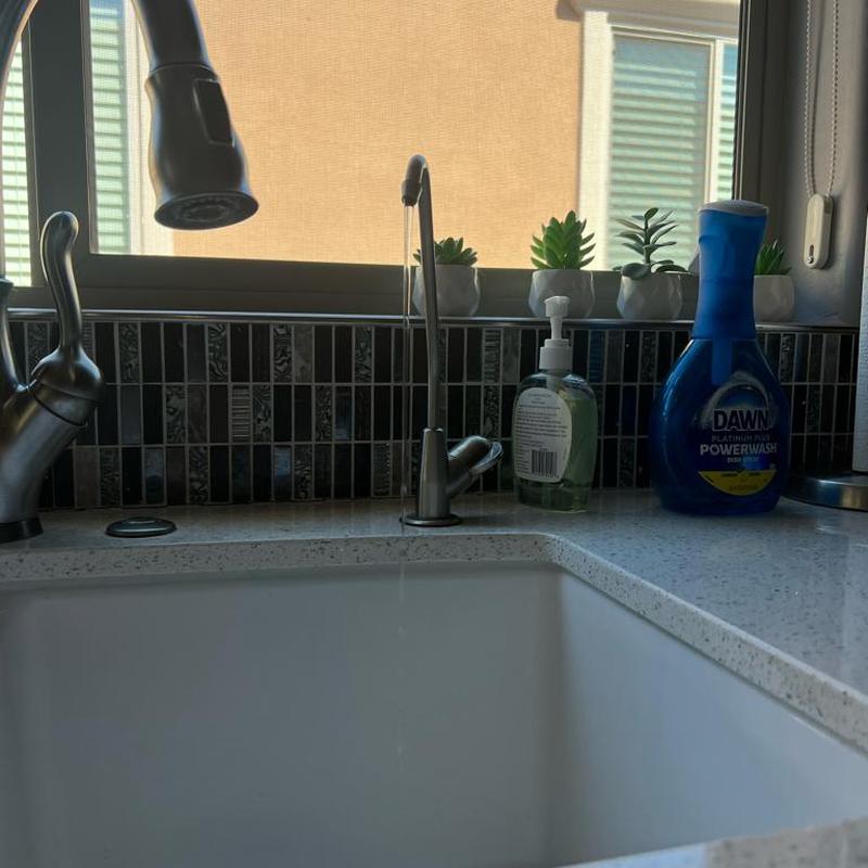 Reverse osmosis faucet and kitchen sink installation Reverse osmosis faucet and kitchen sink installation
