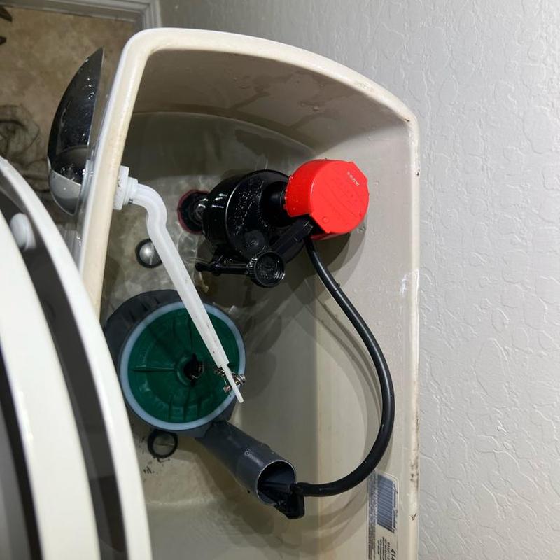 Toilet fill valve inside tank replacement and adjustment Toilet fill valve inside tank replacement and adjustment