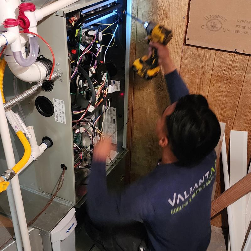 Trane high efficiency furnace S9X2 installation in basement Trane high efficiency furnace S9X2 installation in basement