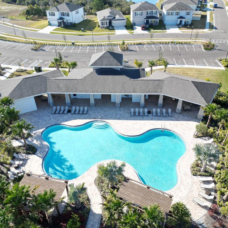 Commercial shingle roof on community pool house Commercial shingle roof on community pool house