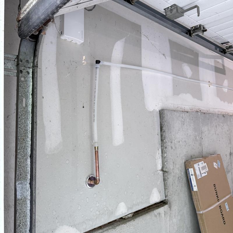 Silcock plumbing line with new copper and PEX pipe