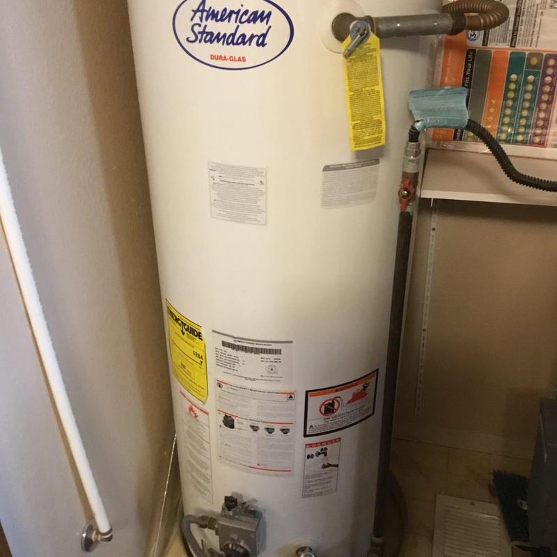 Water heater leaking at T&P valve with gas line connected Water heater leaking at T&P valve with gas line connected