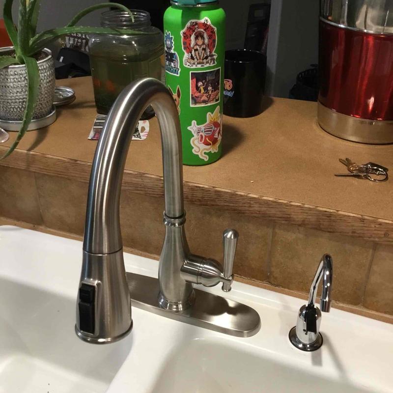 Pulldown sprayer kitchen faucet with soap dispenser installation Pulldown sprayer kitchen faucet with soap dispenser installation