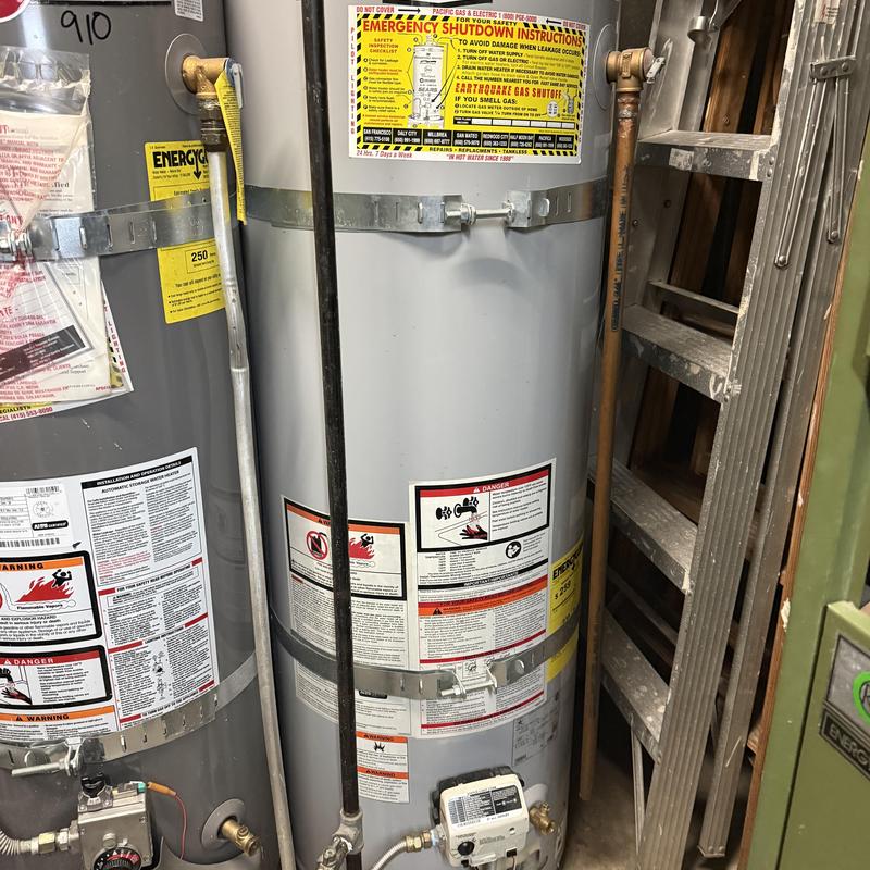 Water heater burner assembly and gas valve replacement