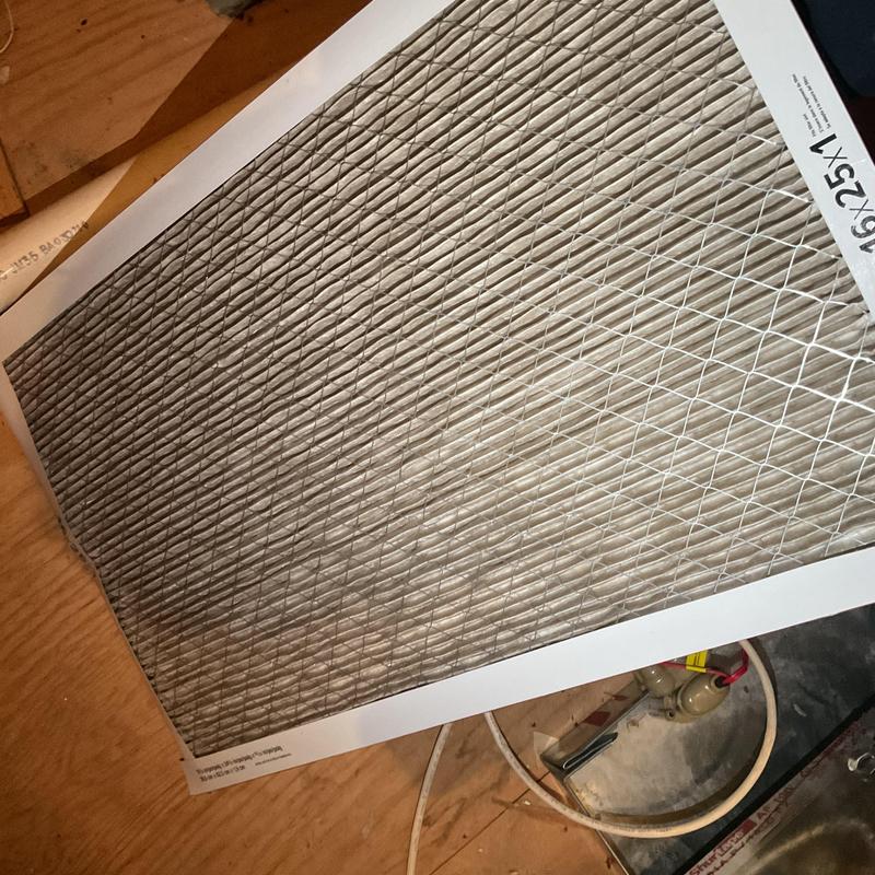 Air filter replacement for HVAC system maintenance Air filter replacement for HVAC system maintenance