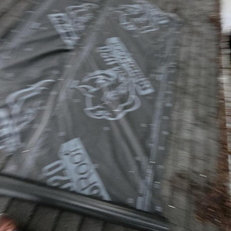 Roof underlayment installation after wind-driven rain damage