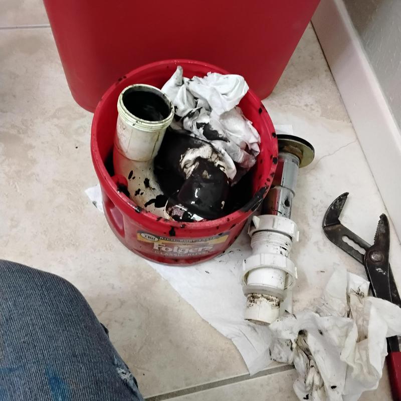 Lavatory sink tubing and pop-up removal with tools