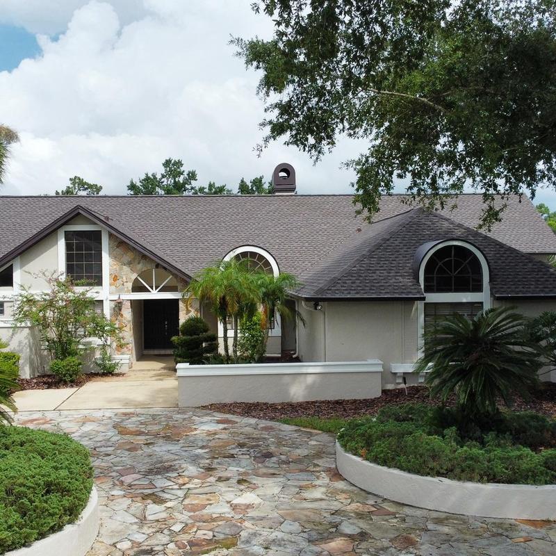 Architectural shingle roof with continuous ridge venting Architectural shingle roof with continuous ridge venting