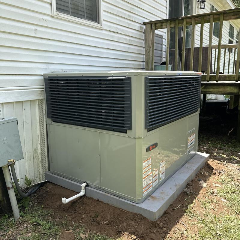5-ton Trane package unit with repaired ductwork 5-ton Trane package unit with repaired ductwork