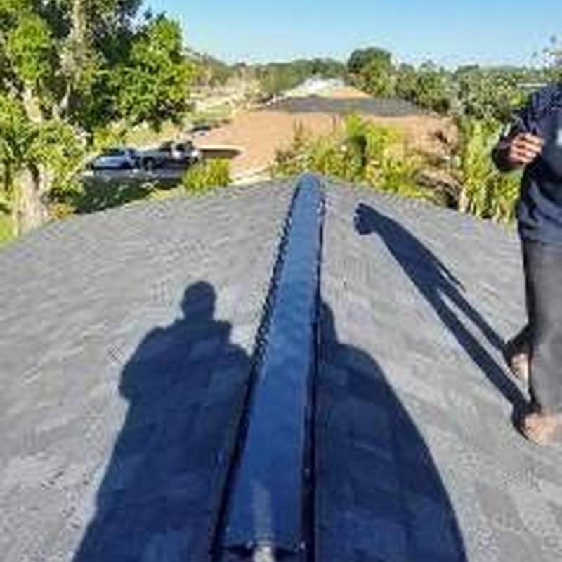 Onyx Black Owens Corning shingle roof installation Onyx Black Owens Corning shingle roof installation