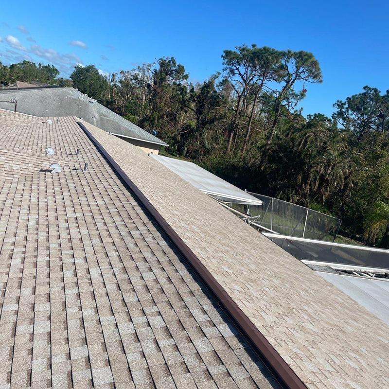 Owens Corning Duration shingle roof in Cape Coral FL Owens Corning Duration shingle roof in Cape Coral FL