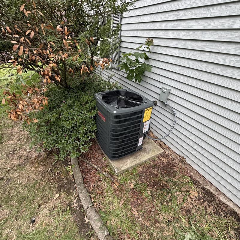 Goodman central air conditioner outdoor unit installation