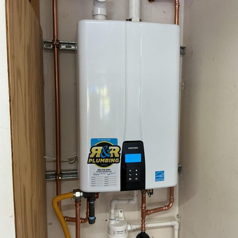 Navien NPE 240A2 tankless water heater installation