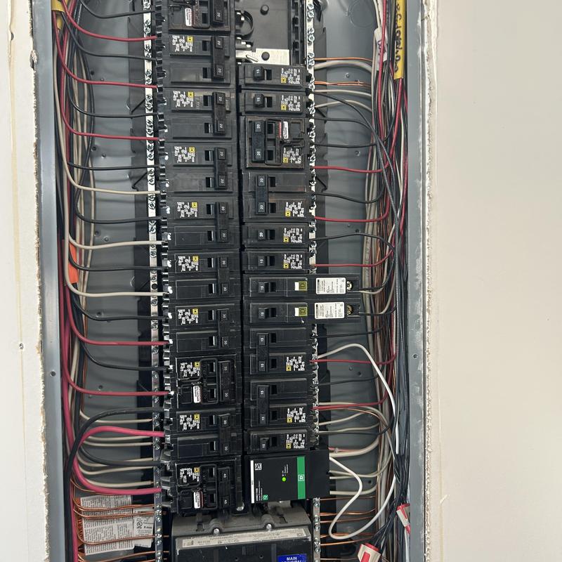 Whole home surge protector in electrical panel