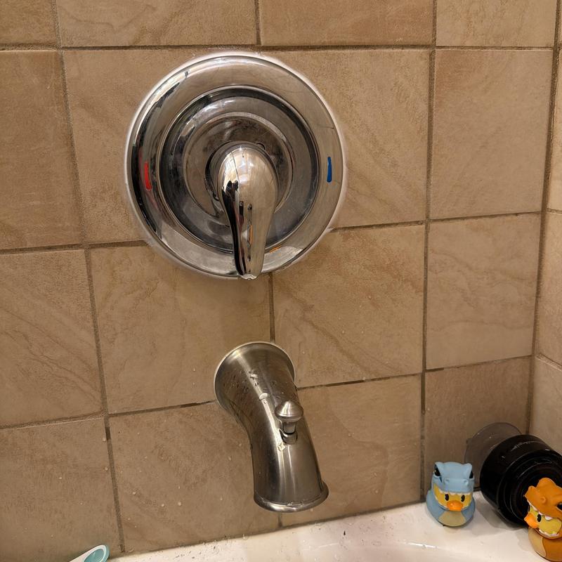 Moen Posi-Temp shower valve and tub spout Moen Posi-Temp shower valve and tub spout
