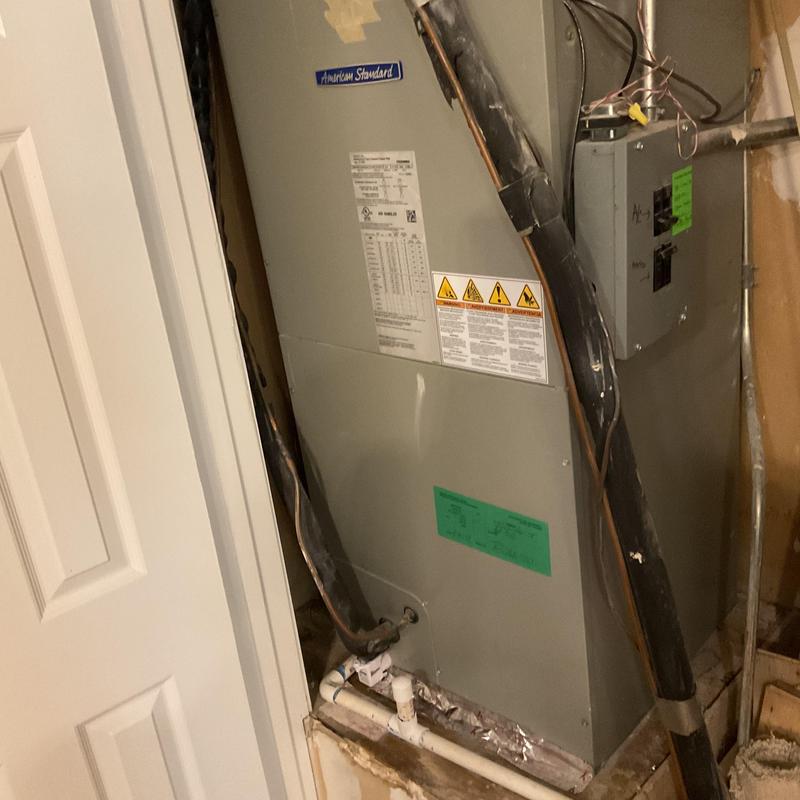 Air handler unit with electrical and coil inspection Air handler unit with electrical and coil inspection