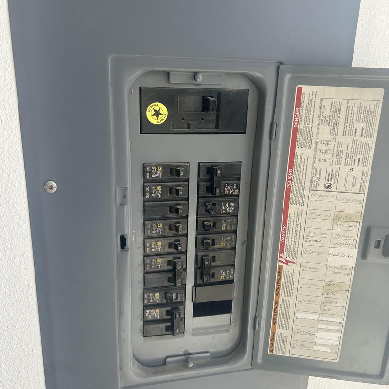 Level 2 EV charger 50 amp breaker panel installation