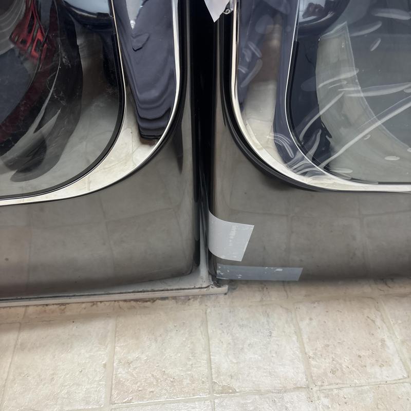 Washing machine and dryer floor gap sealing tape