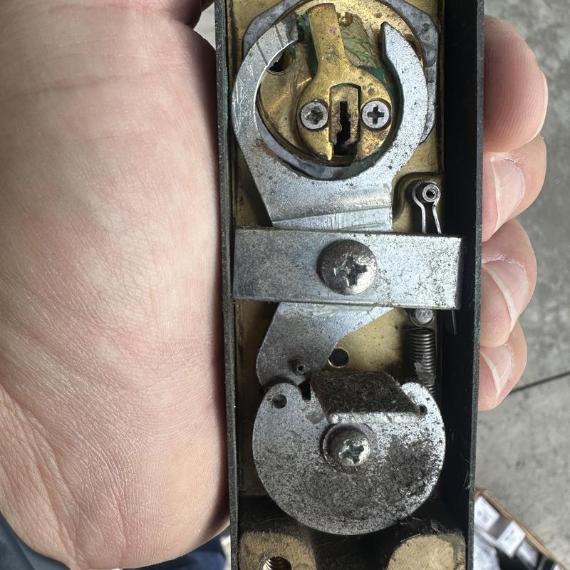 Commercial door lock housing and core replacement