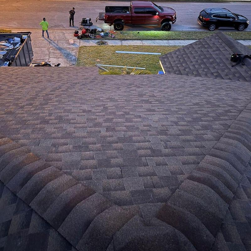 Architectural shingle roof with peel and stick underlayment Architectural shingle roof with peel and stick underlayment