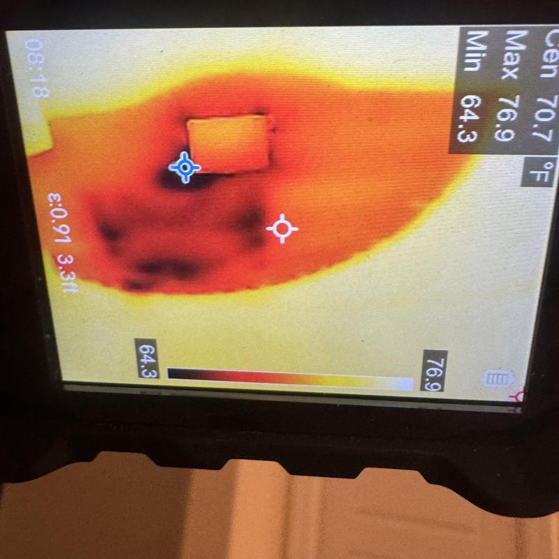 Master bathroom ceiling leak thermal image detection Master bathroom ceiling leak thermal image detection