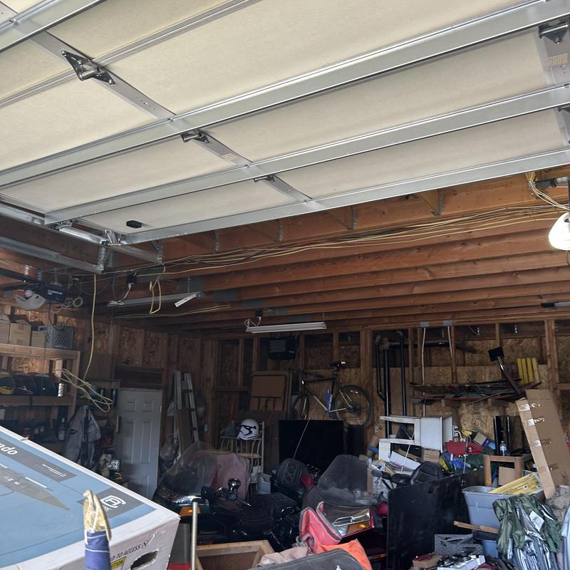 Garage wiring installation and main service panel upgrade