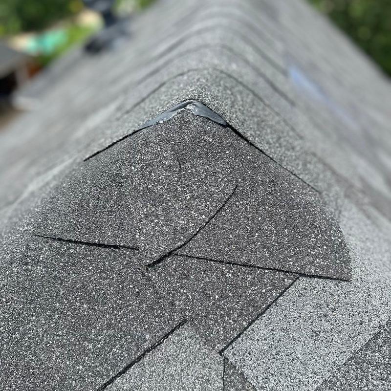 Tamko Titan XT Rustic black ridge shingles installation Tamko Titan XT Rustic black ridge shingles installation