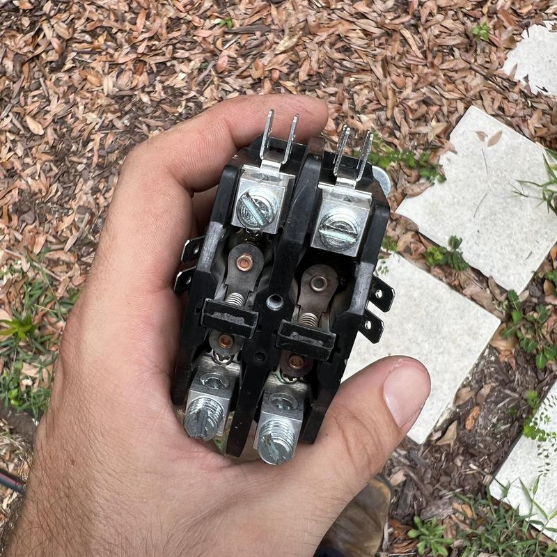 Contactor replacement for HVAC unit with ant damage Contactor replacement for HVAC unit with ant damage
