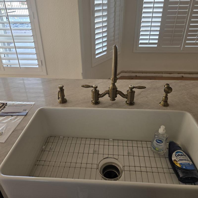 Kitchen faucet with sprayer and soap dispenser installation Kitchen faucet with sprayer and soap dispenser installation