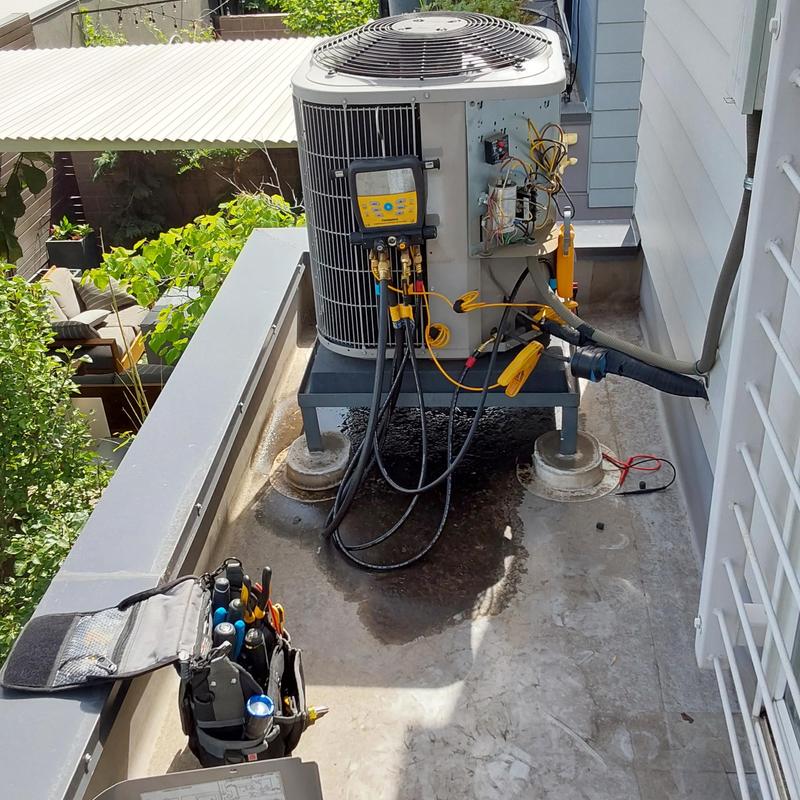 Bryant 113ANA air conditioner capacitor replacement and maintenance