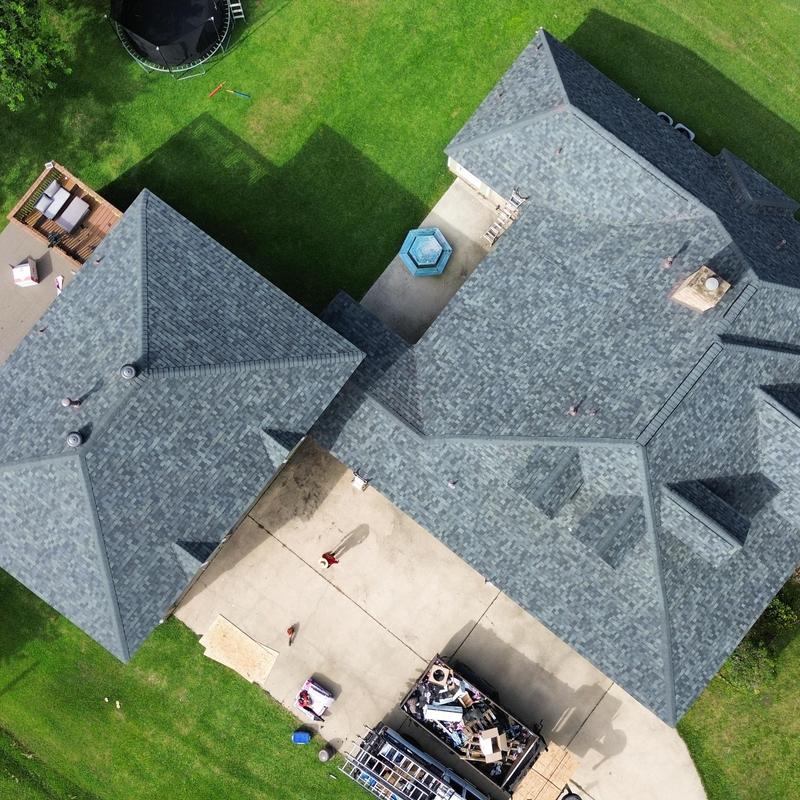 Owens Corning Duration Estate Grey roof installed on home