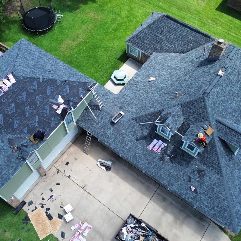 Owens Corning Duration Estate Grey roof installation